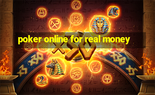 poker online for real money