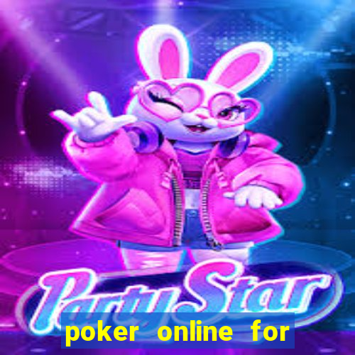 poker online for real money