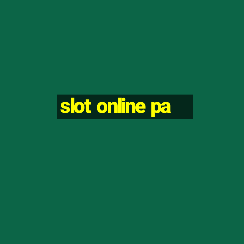 slot online pa