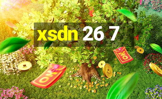 xsdn 26 7