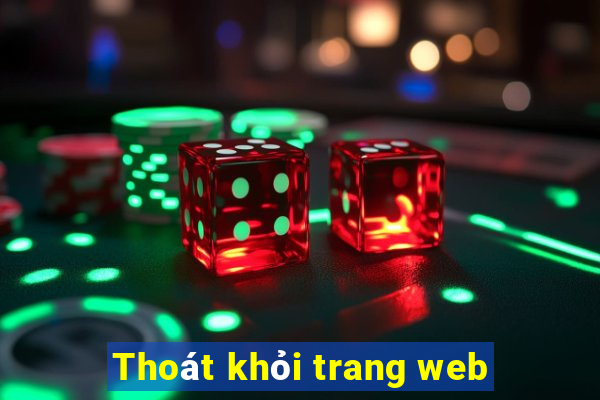 Thoát khỏi trang web