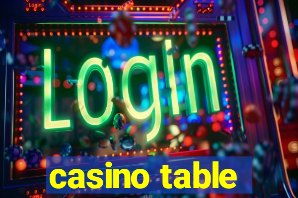 casino table