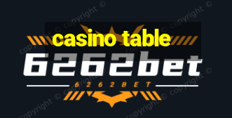 casino table