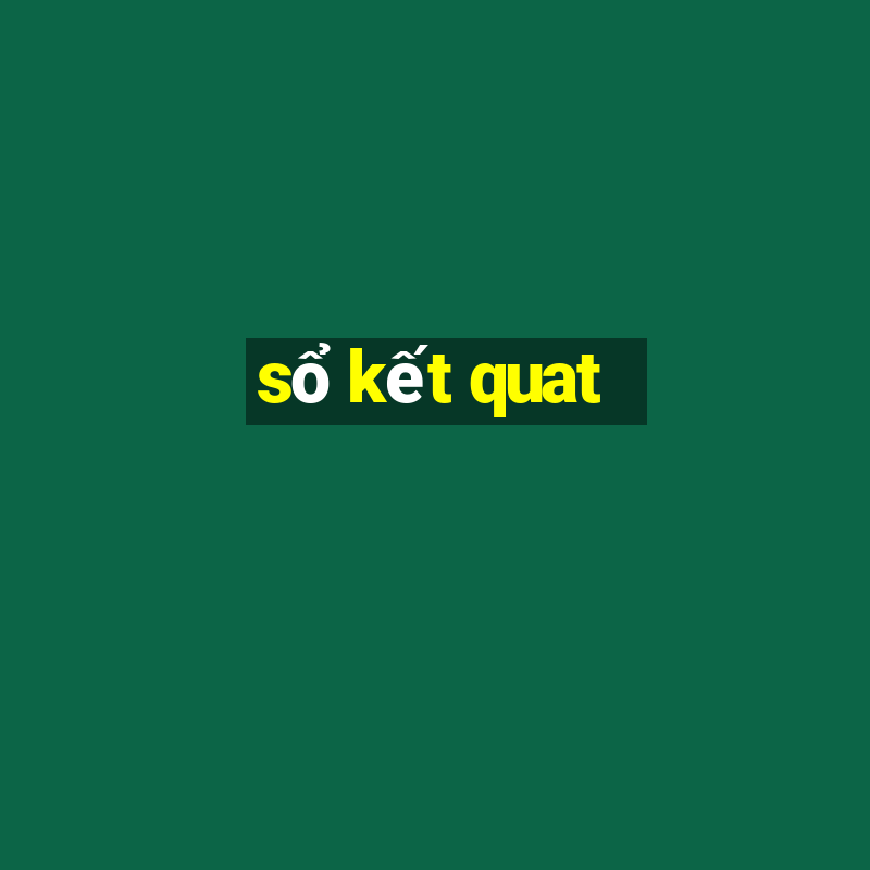 sổ kết quat