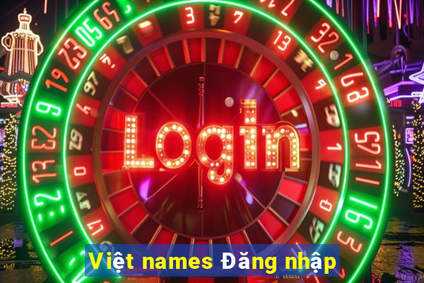 Việt names Đăng nhập