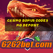 casino bonus codes no deposit