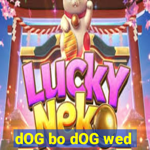 dOG bo dOG wed