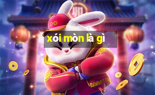 xói mòn là gì