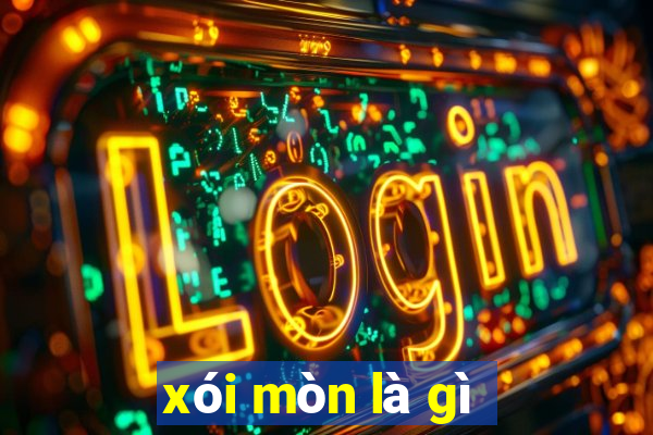 xói mòn là gì