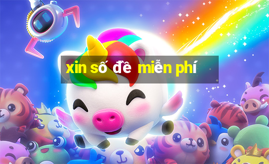 xin số đề miễn phí