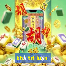 khả tri luận