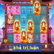 khả tri luận