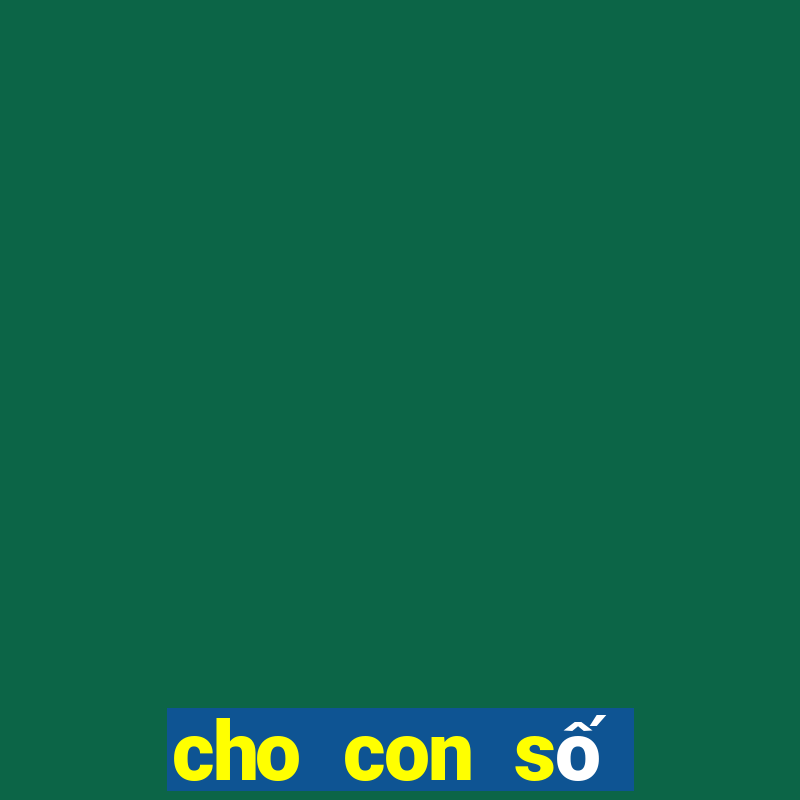 cho con số đánh đề