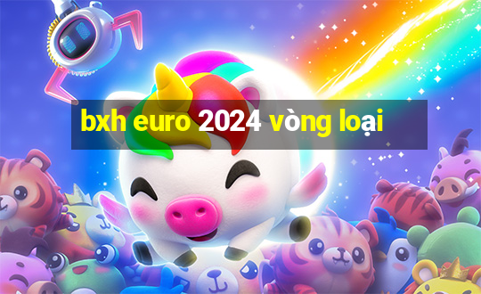 bxh euro 2024 vòng loại