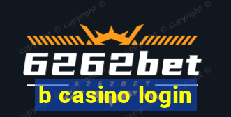 b casino login