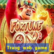 Trang web game bài lớn