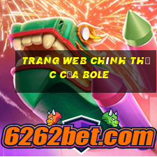 Trang web chính thức của Bole