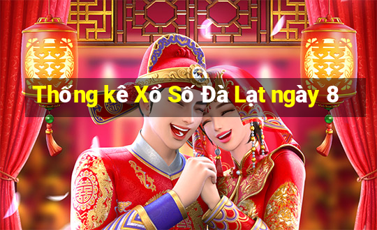 Thống kê Xổ Số Đà Lạt ngày 8