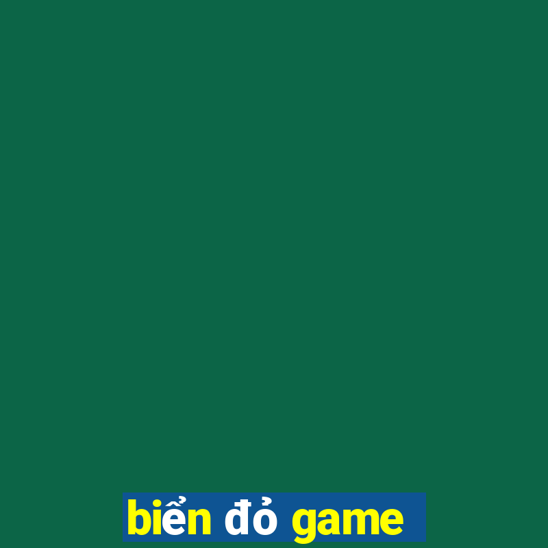 biển đỏ game