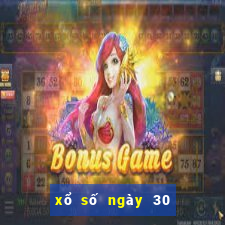 xổ số ngày 30 tháng 10