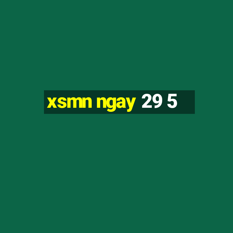 xsmn ngay 29 5