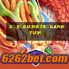 xổ số quảng trị hàng tuần