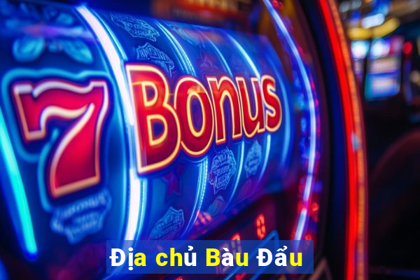 Địa chủ Bàu Đẩu