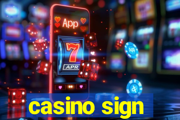 casino sign