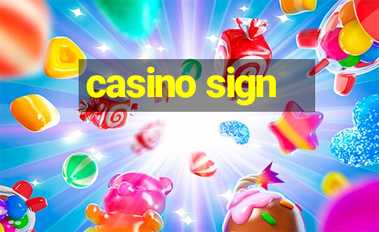 casino sign