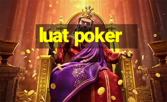 luat poker