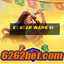 xổ số an giang 31