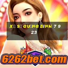 xổ số quảng bình 7 9 23