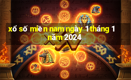 xổ số miền nam ngày 1 tháng 1 năm 2024