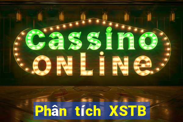 Phân tích XSTB ngày 1