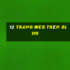 12 trang web trên blOG