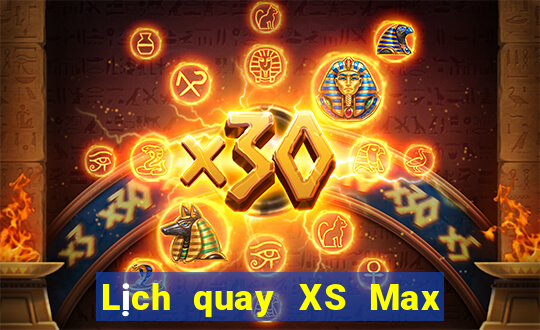 Lịch quay XS Max 3D ngày 21