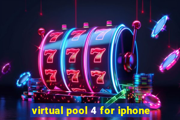 virtual pool 4 for iphone