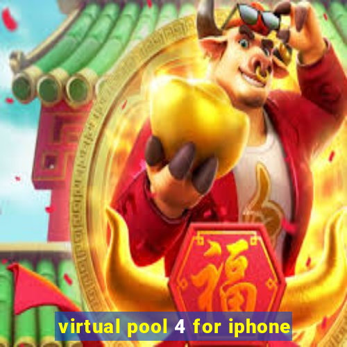 virtual pool 4 for iphone