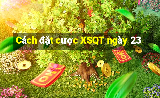 Cách đặt cược XSQT ngày 23