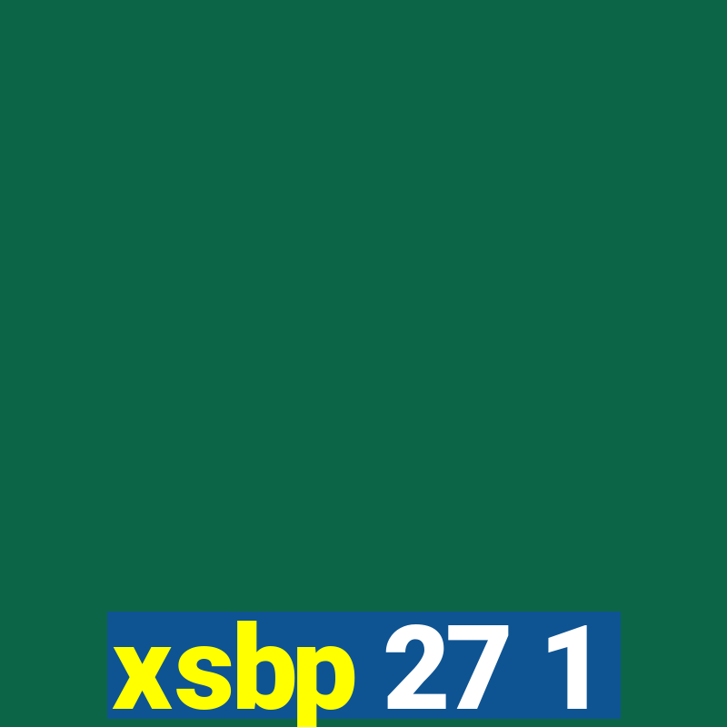 xsbp 27 1