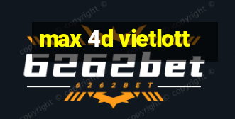 max 4d vietlott