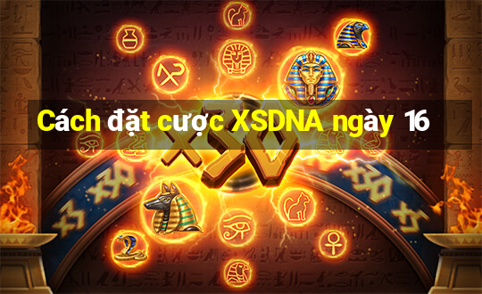 Cách đặt cược XSDNA ngày 16