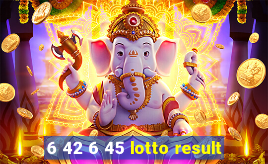 6 42 6 45 lotto result