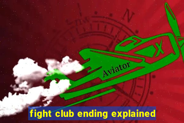 fight club ending explained