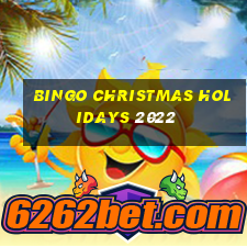 bingo christmas holidays 2022