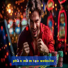 phần mềm tạo website