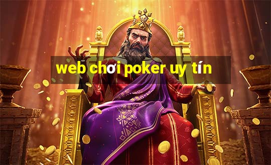 web chơi poker uy tín