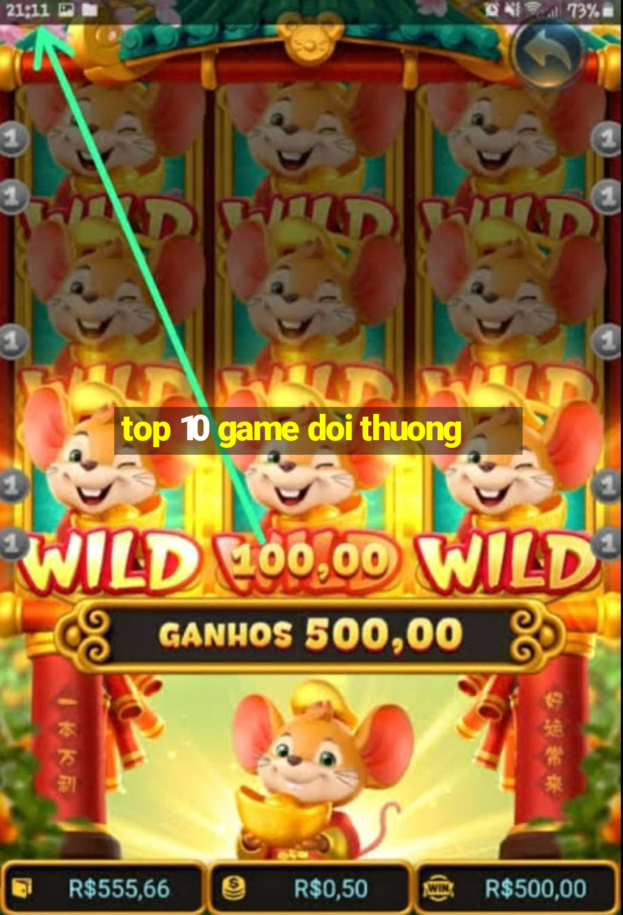 top 10 game doi thuong