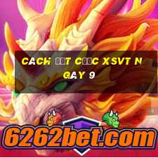 Cách đặt cược XSVT ngày 9