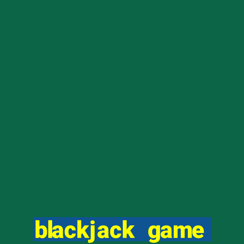 blackjack game source code